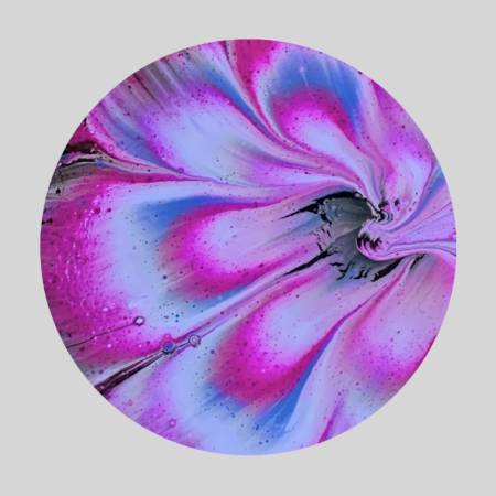 A close up of the petals on a flower.